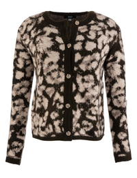 Kut Sadie Animal Print Cardigan
