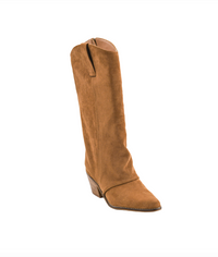 Corkys What The Cuff Tall Boot-Camel