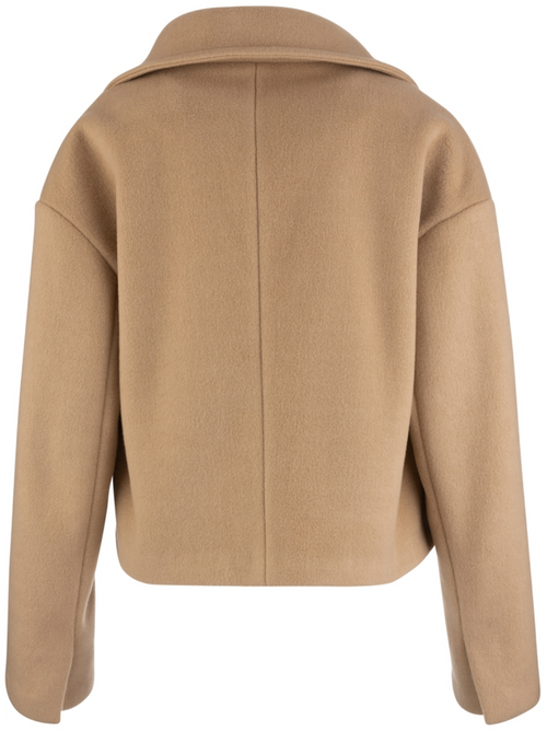 Kut Harper Notch Collar Jacket-Toffee