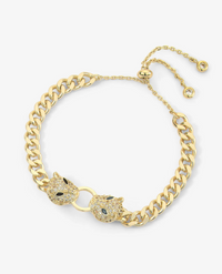 Double Jaguar Cuban Bracelet