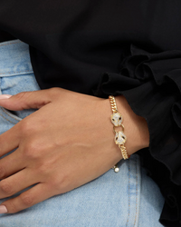 Double Jaguar Cuban Bracelet