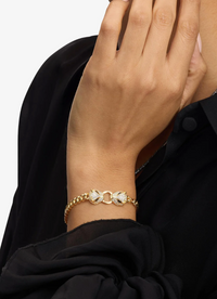 Double Jaguar Cuban Bracelet