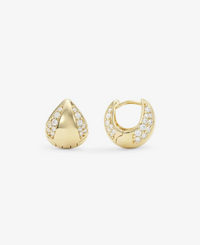 Lil Norah Split Pavé Earrings