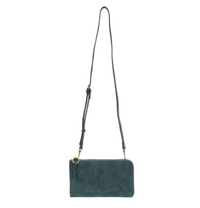 Faux Suede Karina Convertible Wristlet