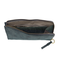 Faux Suede Karina Convertible Wristlet