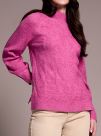 Tribal L/S Mock Neck Sweater