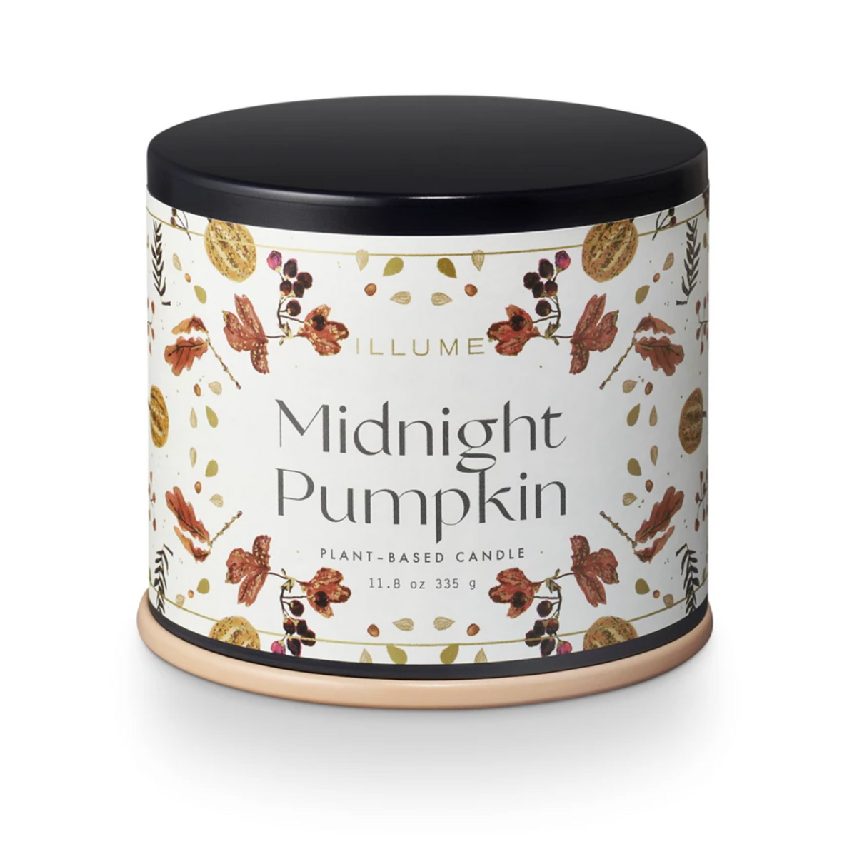 Midnight Pumpkin Vanity Tin Candle