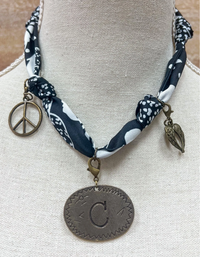 Knotted Scarf Necklace