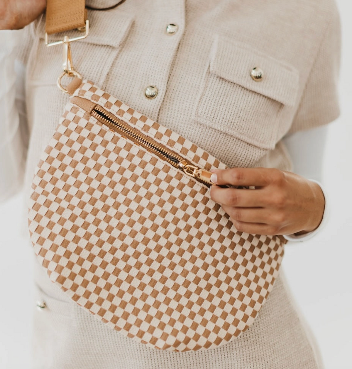 Woven Bum Bag