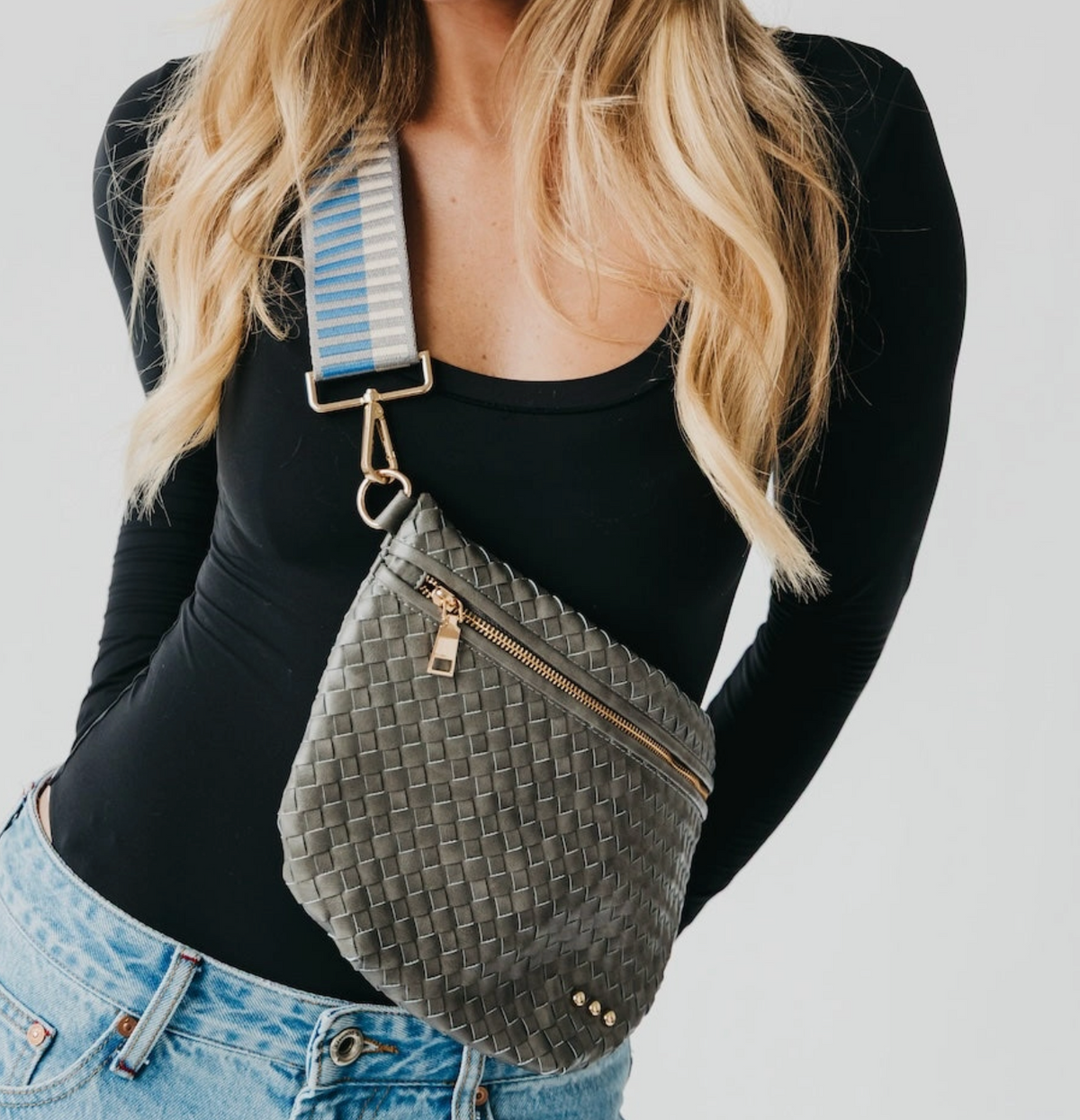 Woven Bum Bag