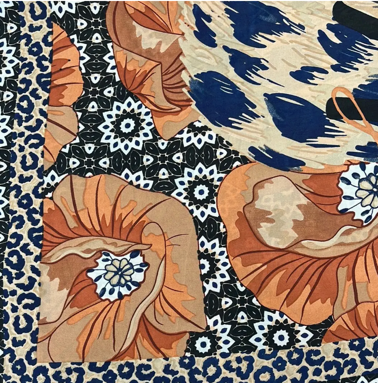 Printed Silk Scarf