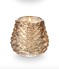 Leaves & Acorns Pinecone Votive Candle