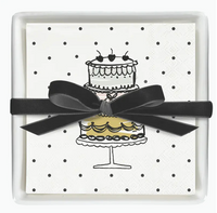 Ceramic Napkin Tray + Napkins