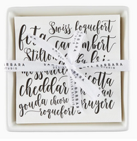 Ceramic Napkin Tray + Napkins