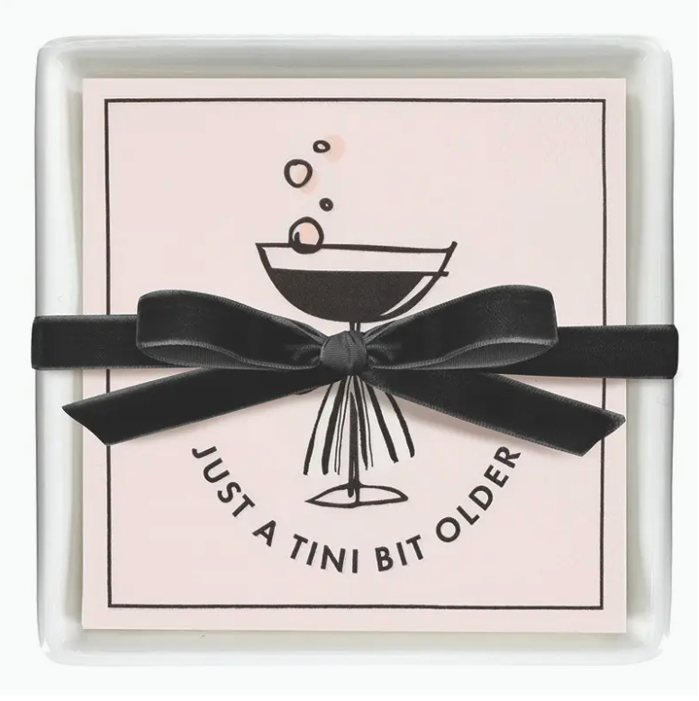 Ceramic Napkin Tray + Napkins