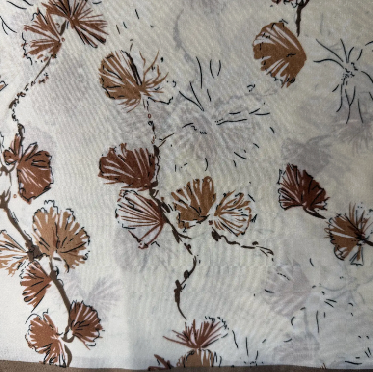 Printed Silk Scarf