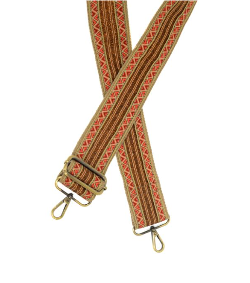 2" Embroidered Guitar Strap