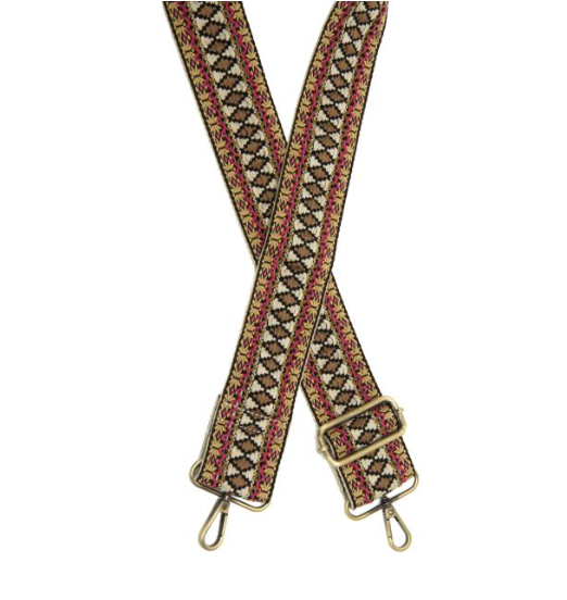 2" Embroidered Guitar Strap