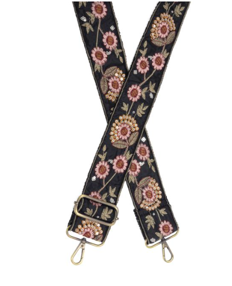 2" Embroidered Guitar Strap