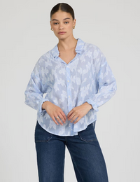 Dear John Adrianna  Burnout Button Down