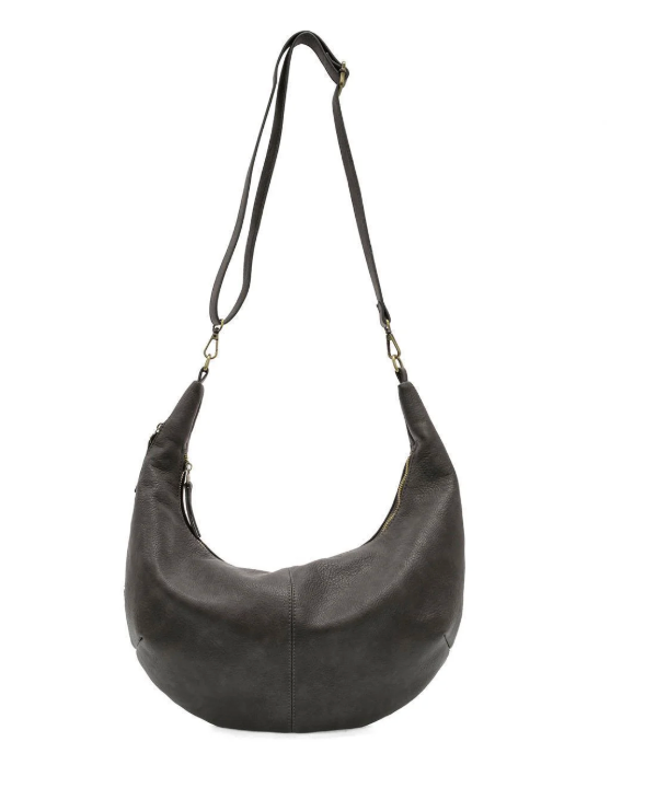 Rhea Slouchy Crescent Shoulder Crossbody Bag
