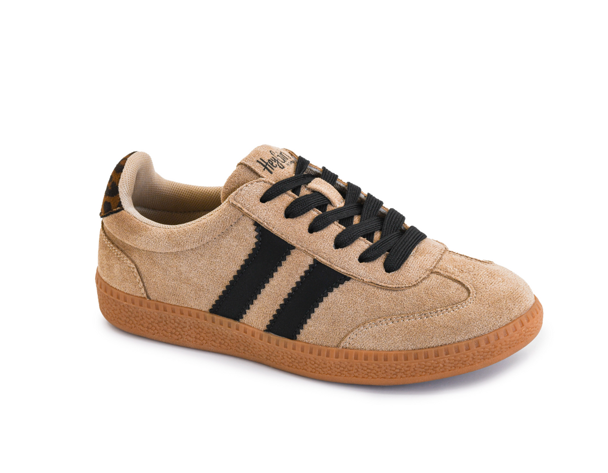 Corky's Heads Up Sneaker- Camel