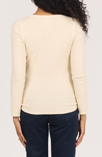 Dear John Edie Henley Rib Top