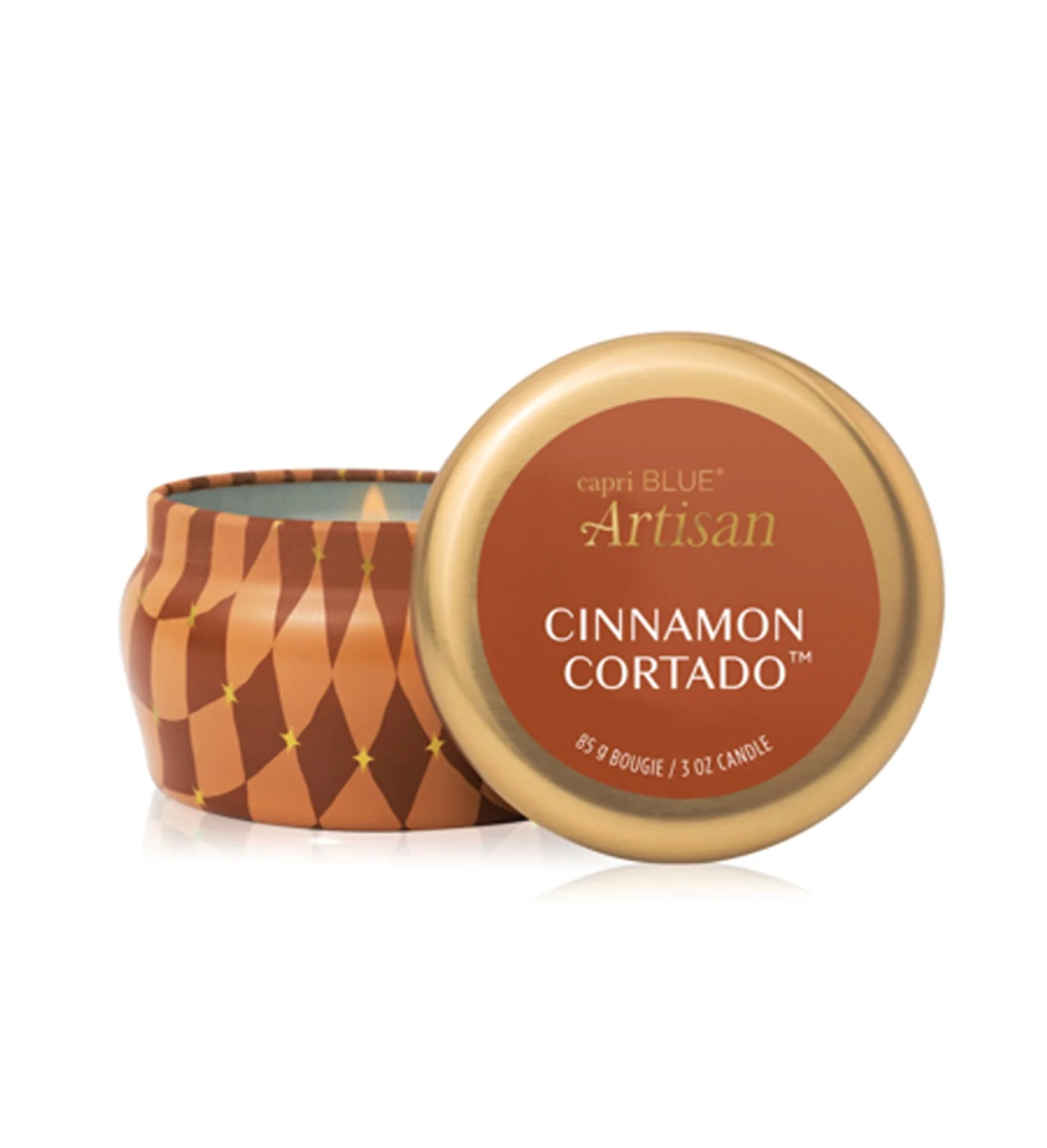 Capri Blue Artisan Winter Bazaar Mini Tin Candle