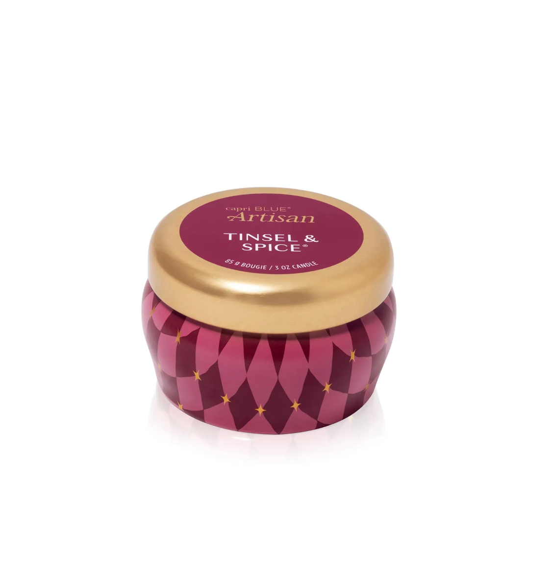 Capri Blue Artisan Winter Bazaar Mini Tin Candle-3oz
