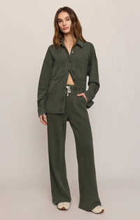 All Day Knit Jacket-Olive