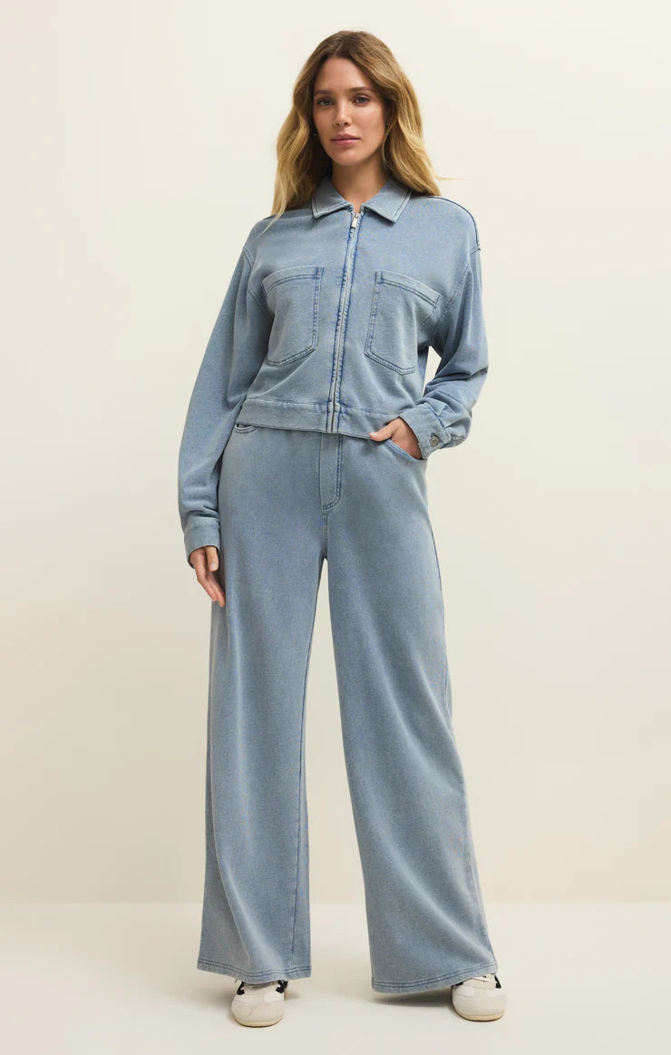 Heritage Knit Denim Jacket