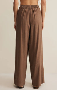 Z Supply Overlook Linen Pant-Palo Santo
