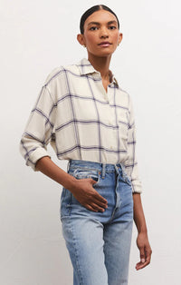 Zsup River Plaid Button Up