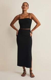 Caffari Tube Top Tank-Black