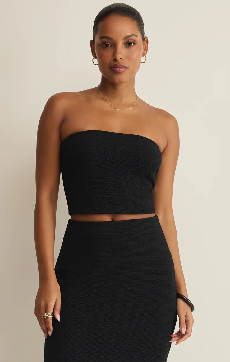 Caffari Tube Top Tank-Black