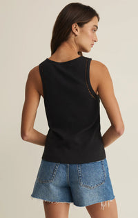Boa Rib Tank -Black