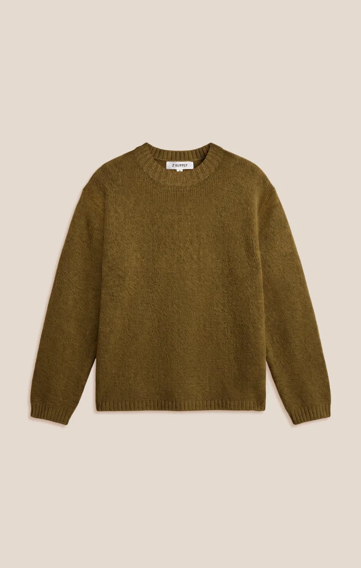 Chill Mode Sweater-Golden Sage