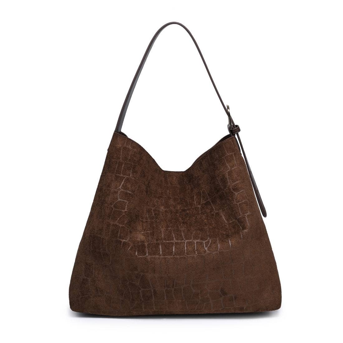 Neve Suede Croco Tote