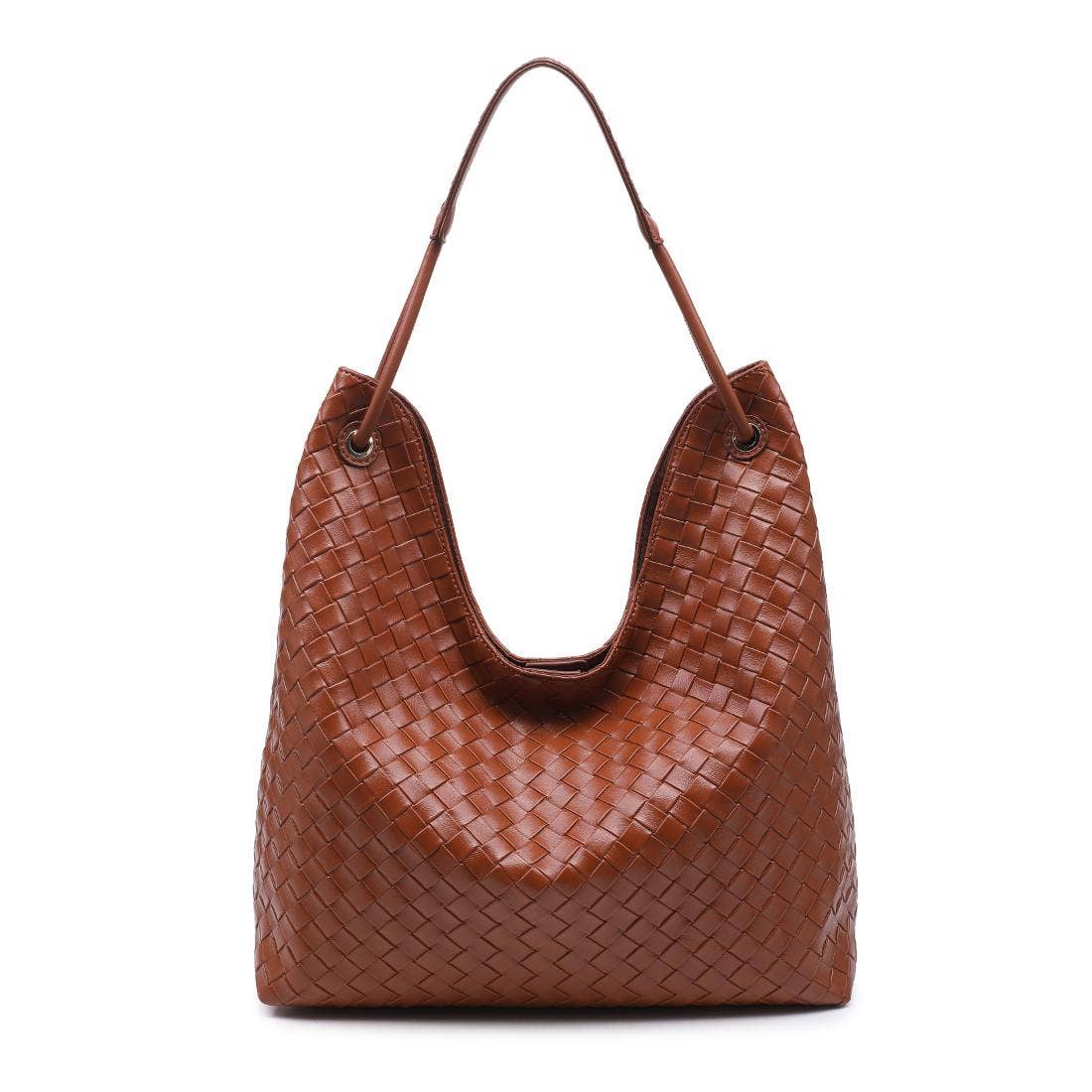 Ezia Woven Hobo Handbag