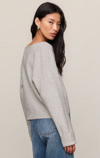 Z Supply Cerro Sweater-Feather Grey