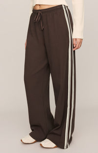 Z Supply Breakaway Track Pant-Chocolate