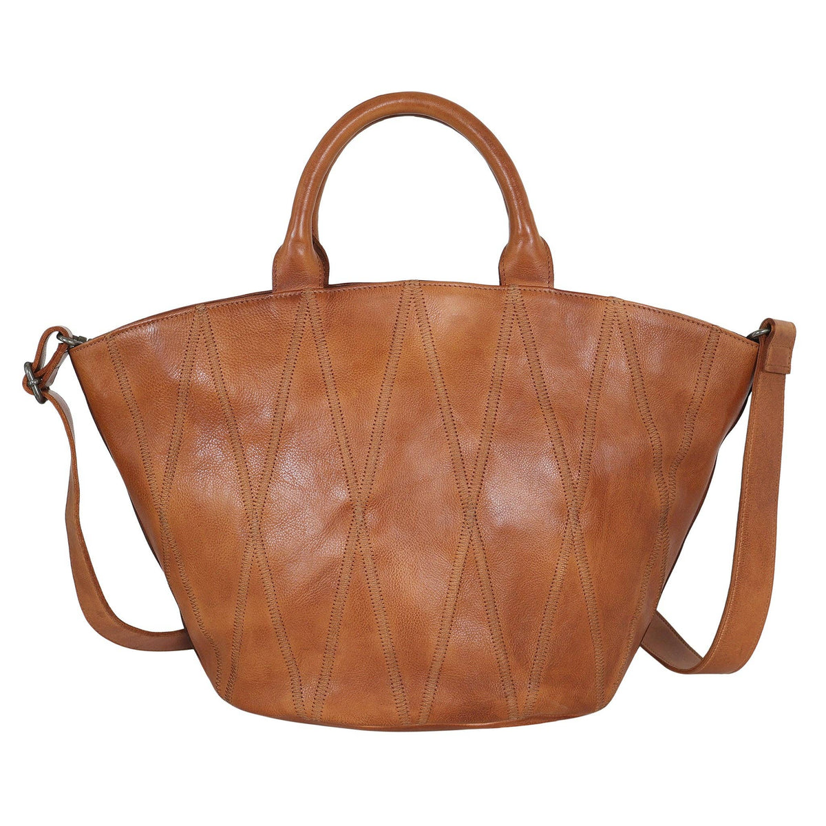 Latico Claudia Diamond Leather Crossbody Bag