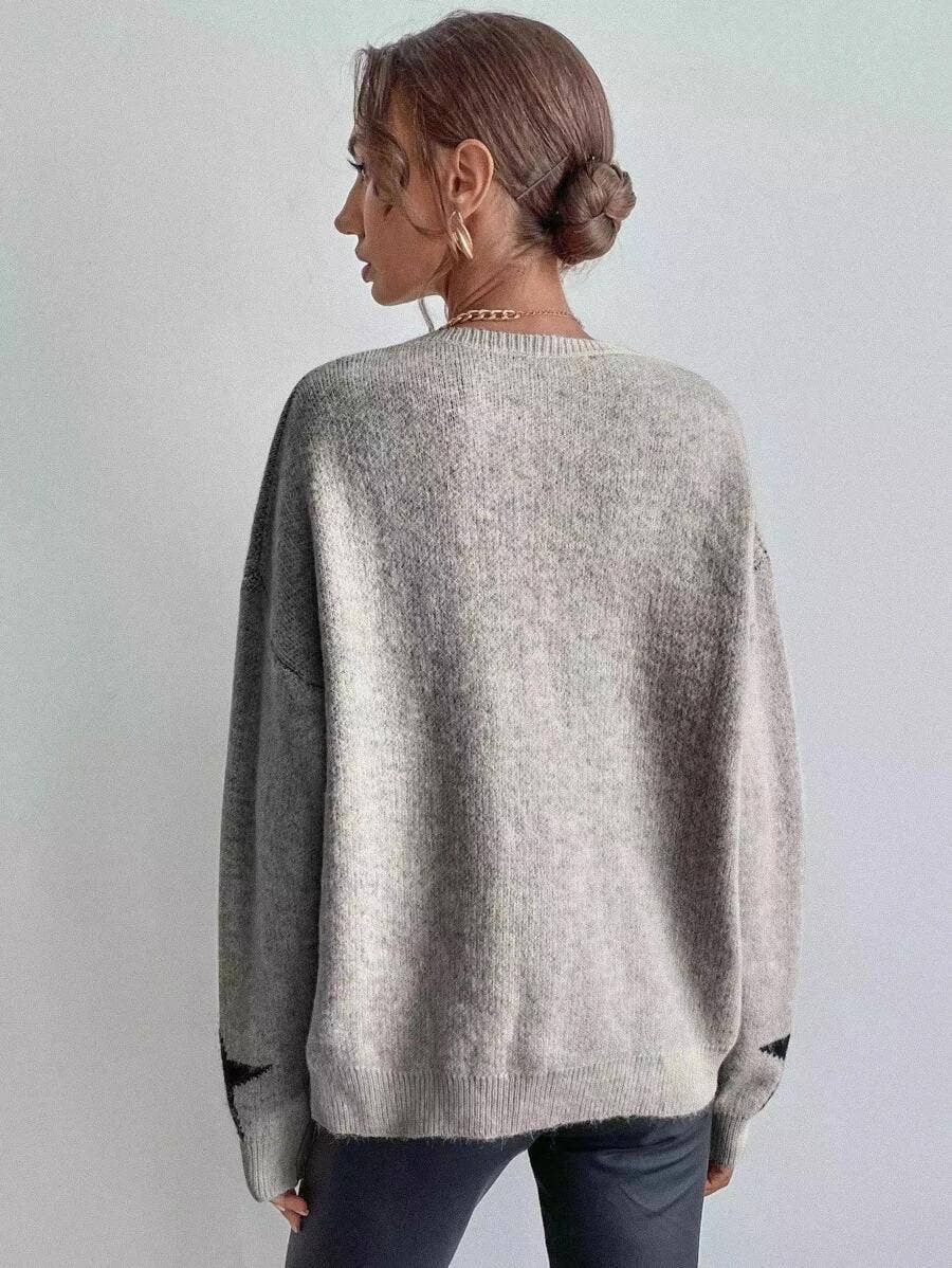 Star Pullover Sweater
