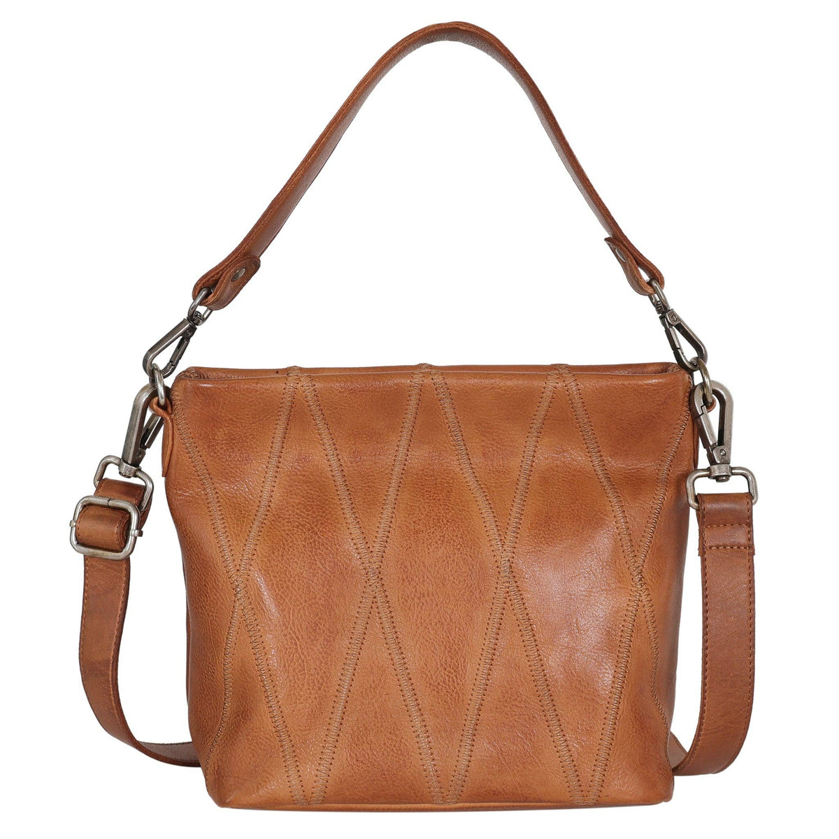Latico Ivy Diamond Leather Crossbody Bag