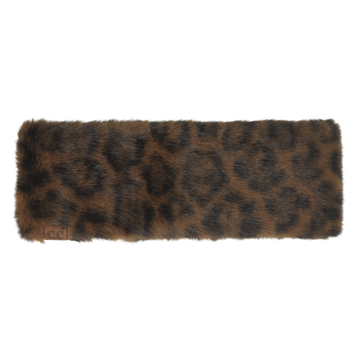 C.C Leopard Fur Head wrap