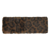 C.C Leopard Fur Head wrap
