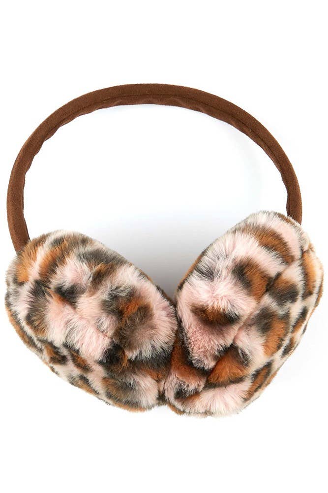 C.C Leopard Print Earmuffs