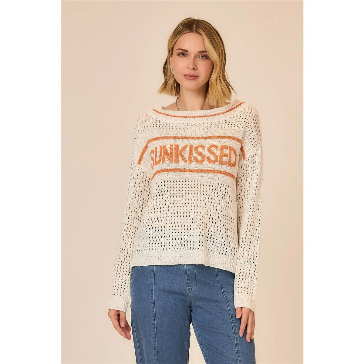Sunkissed Open Knit Sweater