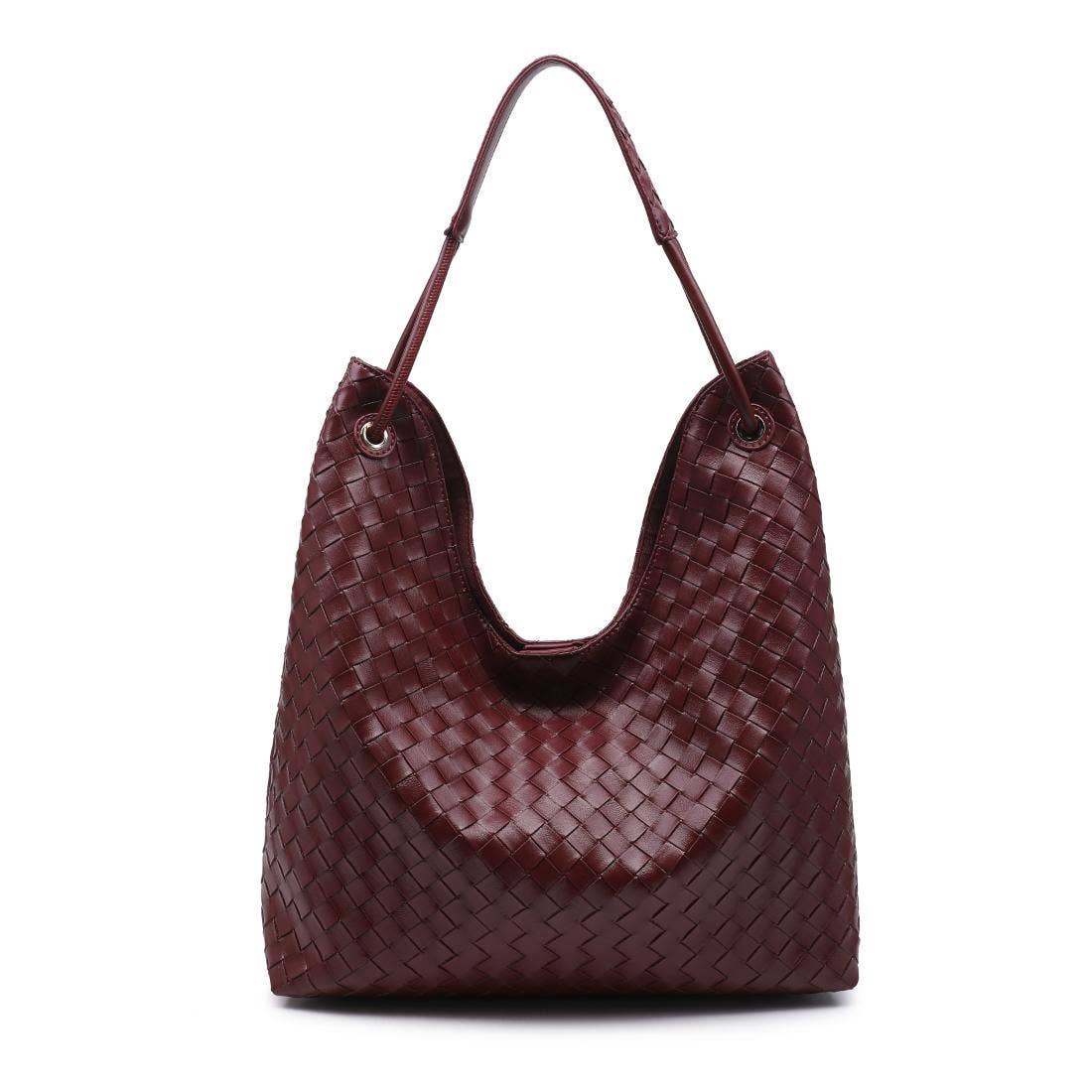 Ezia Woven Hobo Handbag