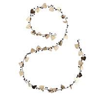 Metal Gold Heart + Berry Garland